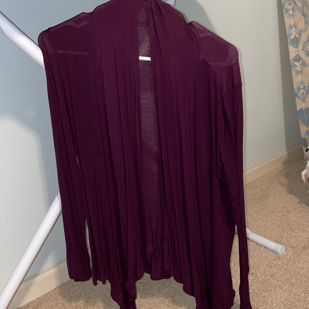 Pretty Purple Cardigan